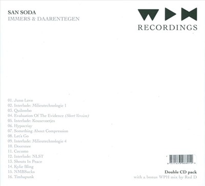 SAN SODA IMMERS & DAARENTEGEN NEW CD