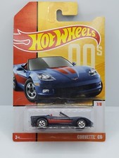 Hot Wheels 2019 Target Throwback 00s Decades 7/8 CORVETTE C6 Gray w/Chrome BW