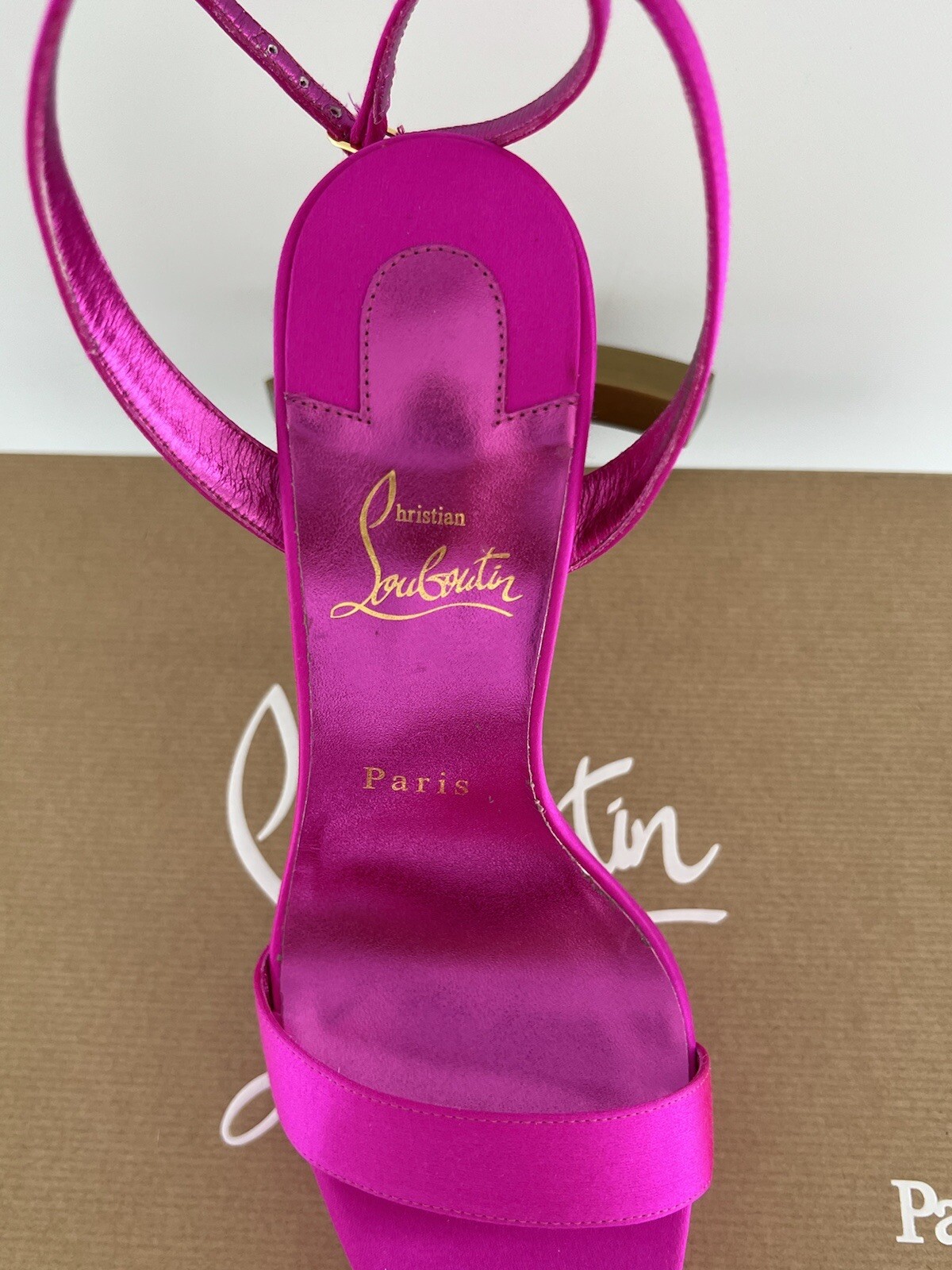 Christian Louboutin Loubi Queen Alta 150 Mm (6") Stiletto Platform Ankle Strap, image 4 of 6