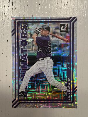 2023 Donruss Baseball Dominators Vector #5 Larry Walker - Colorado Rockies