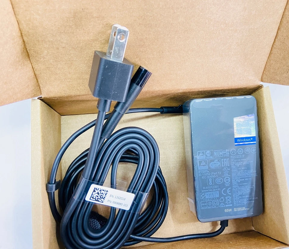 Genuine 65W Surface Pro Charger For Surface Pro 9/8/7/6/5/4/3/X Surface Go 3/2/1 - Image 2 of 4