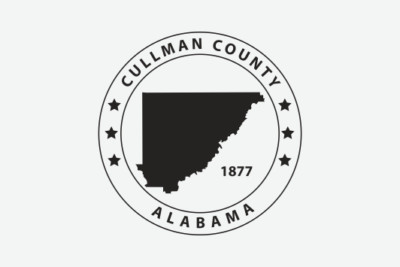 Aufkleber Cullman County (Alabama) Flagge 12 x 8 cm Autoaufkleber Sticker