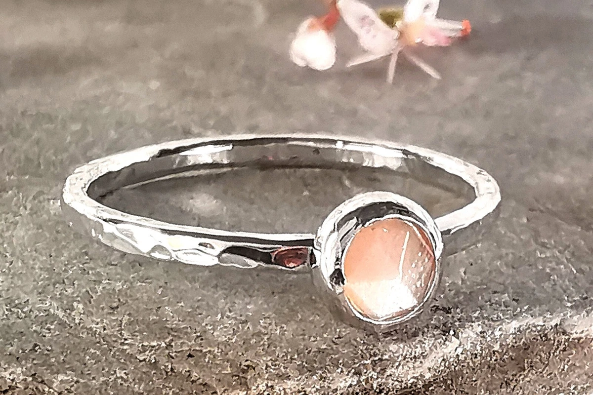 Sterling silver hotsell gemstone rings ebay