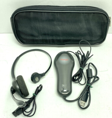 Avaya Plantronics DA55 USB To Headset Adapter W/Headset & Travel Case