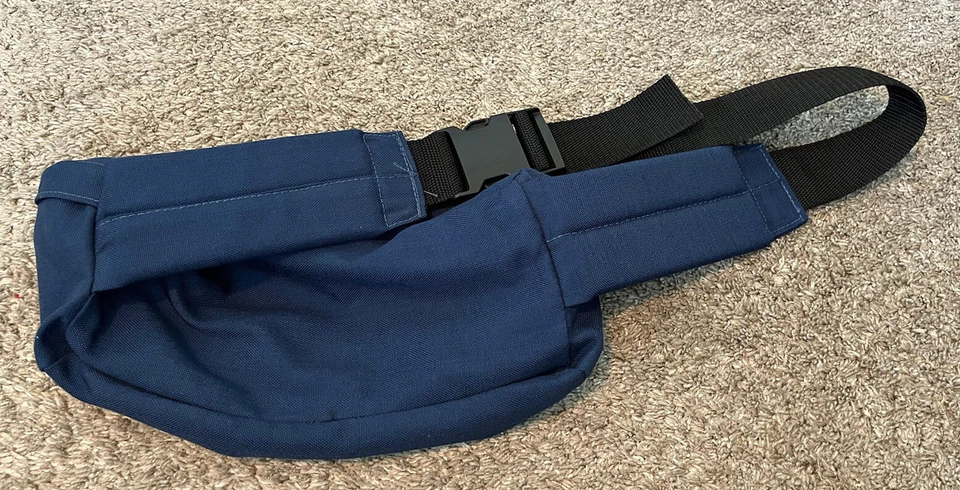 Vintage Outdoor Products, USA Waist Pack Blue Fanny Pack - Image 3 of 4