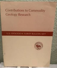 John H DeYoung Jr. / Contributions to Commodity Geology Research U.S Geological