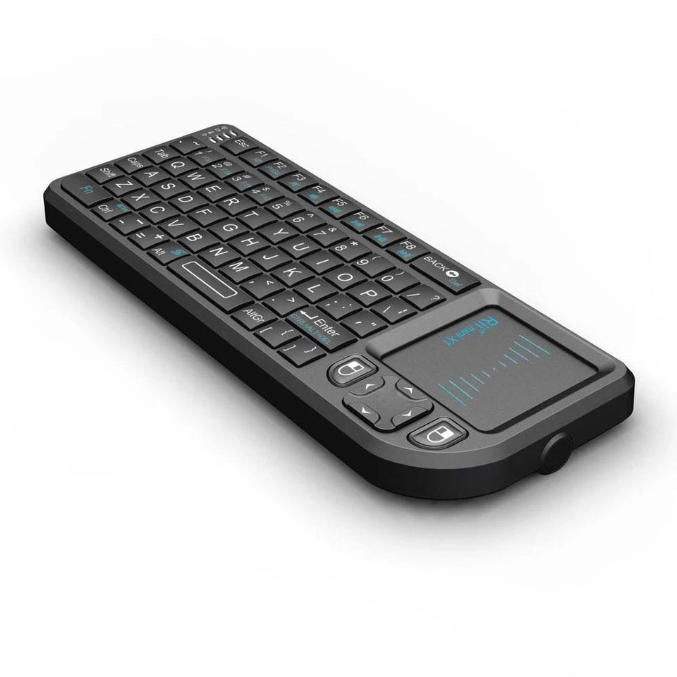 Mini teclado inalámbrico Rii X1 genuino + panel táctil para PC Android TV Box Smart TV Foto 4 de 4