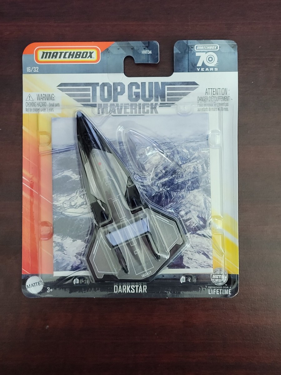 TOP GUN MAVERICK クリスタルオブジェ MATCHBOX SKY BUSTERS 2023 TOP GUN MAVERICK DARKSTAR JET