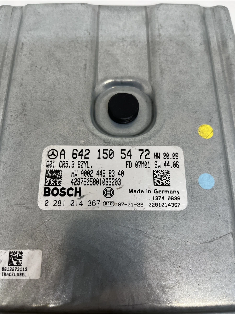 Mercedes Original Motor Steuergerät Engine Control Unit Ecu 