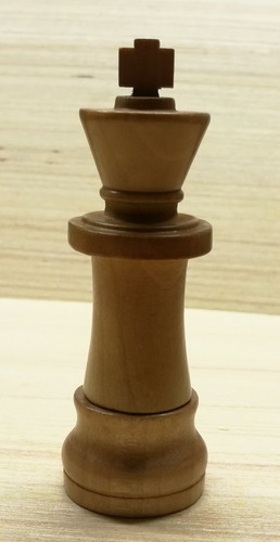 USB Stick Echt Holz Schach Spiel Schachfigur König Geschenk für Schachspieler - Bild 3 von 6