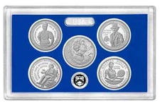 2025 S American Women Clad Quarter Proof Set No Box or COA