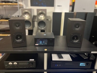 NAD C700 & Blumenhofer Mini |  schwarz/black walnut | Bundle