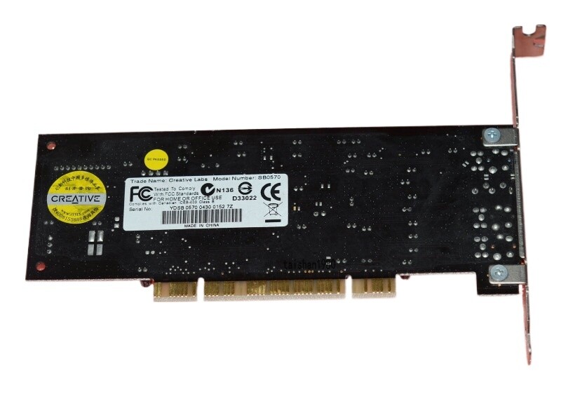 Creative Sound Blaster Audigy PCI (70SB057000000) Sound Card for