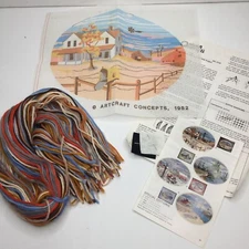 Artcraft Concepts A Touch of Fall No 5724 Special Edition Stamped Cross Stitch