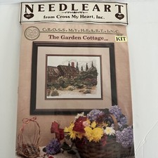 Needleart THE GARDEN COTTAGE  1989 CLS-1 Cross Stitch Kit - NEW  SEALED