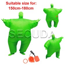AirSuits Inflatable Fat Chub Suit Fancy Dress Party Costume, Green