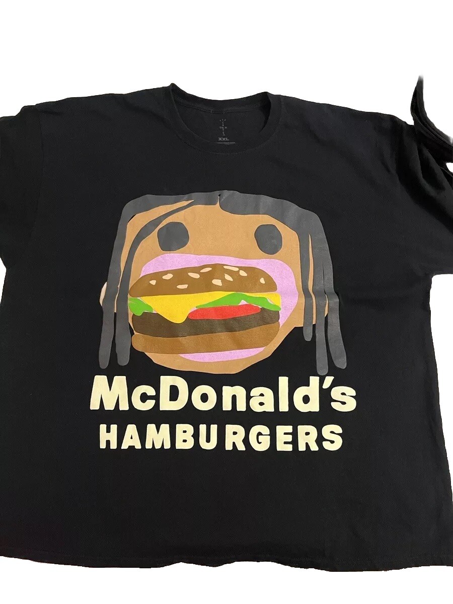 Tシャツ・カットソー Travis Scott x CPFM 4 CJ Burger Mouth T-Shirt TEE AW 20 2020 CACTUS JACK by Travis Scott Black CPFM 4 CJ Burger Mouth