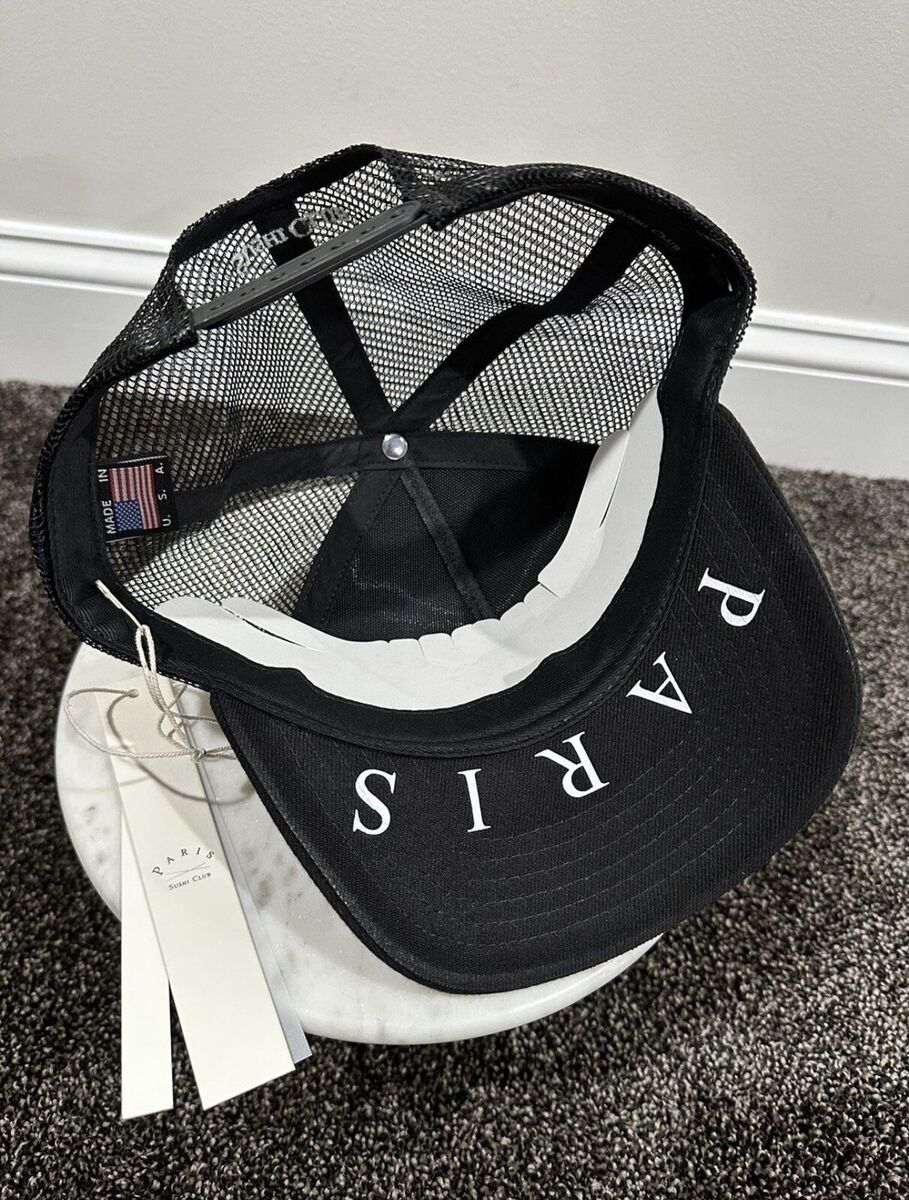 Sushi Club Paris Stampd Black Trucker Hat | eBay Sushi Club Paris Stampd Black Trucker Hat | eBay