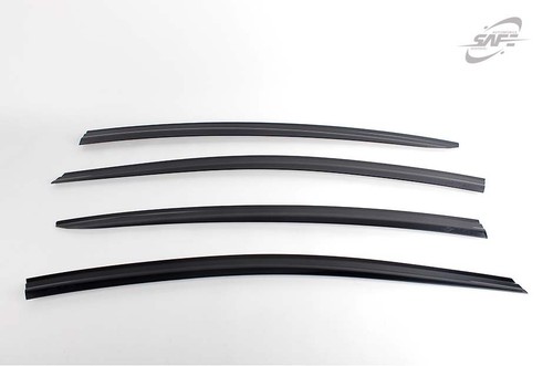 SAFE Smoke Tinted weather shields Visor 4p for 2013 ~ 2018 KIA Cerato 4dr Sedan - Picture 2 of 7