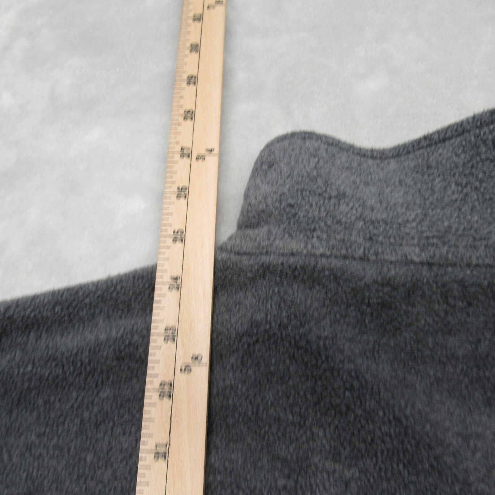 Home Depot Employee Sweatshirt Womens Small Gray Pockets Fleece 1/4 Zip Colorado