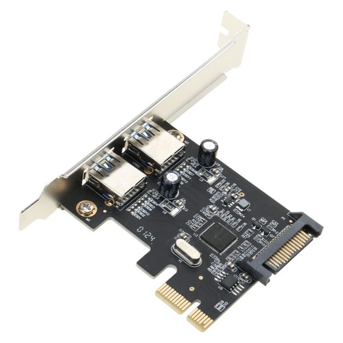 Desktop Upgrades PCIE to 2x USB3.2 Gen1 USB Type C Interfaces Expansion Card - Afbeelding 3 van 15