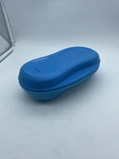 Tupperware Microwave Breakfast Maker Egg Omelet Cooker Blue #6996,