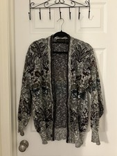 Dark hues colorful sweater