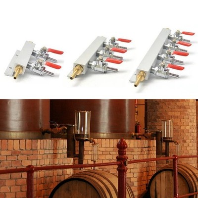 Zuverlässiger Homebrew Gasverteiler mit Rückschlagventil und auslaufsicherem D