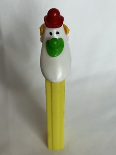 PEZ Vintage Clown with Chin (Long Face) No Feet USA