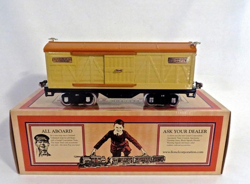 Coche de caja Lionel 514 calibre estándar MTH 11-30016 amarillo y naranja nuevo | Condition: New