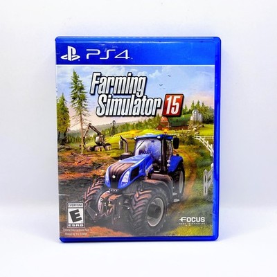Farming Simulator 15 PS4 CIB Complete w Manual Tested Working PlayStation 4