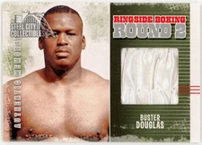 Buster Douglas 2011 ITG Ringside Boxing Silver Trunks Card #AM-46 (White Patch)