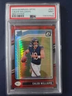 2024 Panini Donruss Optic Rated Rookie Caleb Williams #201 Red Hyper Prizm (RC)