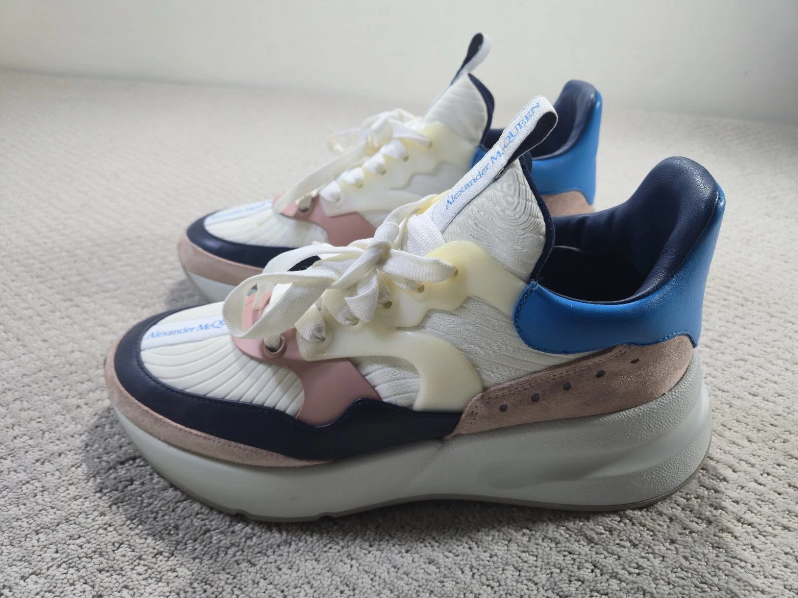 Alexander McQueen — Alexander McQueen Sneakers Oversized Runner Size 43 Shoes Sprint Trainer 645883