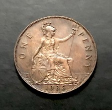 1935 One Penny Coin King George V