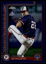 2025 Topps Pro Debut - Travis Sykora Chrome Purple Refractor #/125 #PDC-8