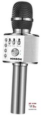 Wireless Bluetooth Karaoke Microphone,3-in-1 Portable Handheld Space Gray