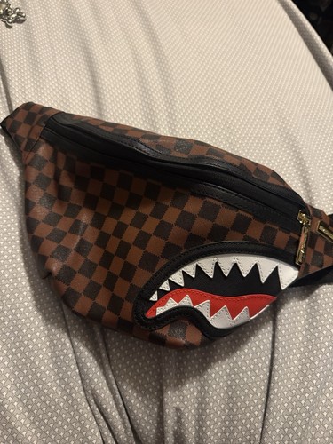 Sprayground Limited Edition Private Jet Shark Club Crossbody