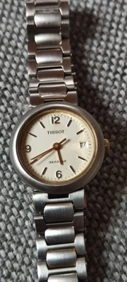 TISSOT SEASTAR CLASSIC-DATE DAMEN UHR + Ref.N 500 A + ORIGINALBAND + SERVICE NEU - Bild 1 von 4
