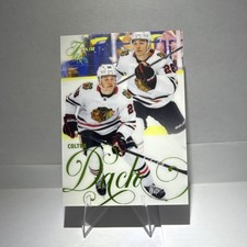 Upper Deck 2025-26 Flair Colton Dach Rookie Serial #152 Blackhawks NHL