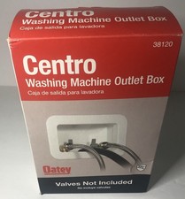 Center Drain Washing Machine Outlet Box 38120 Centro II 3-1/2 in.