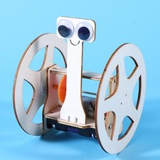 Build Your Own Wooden STEM Robot Kit Motorized DIY Science Project for Kids