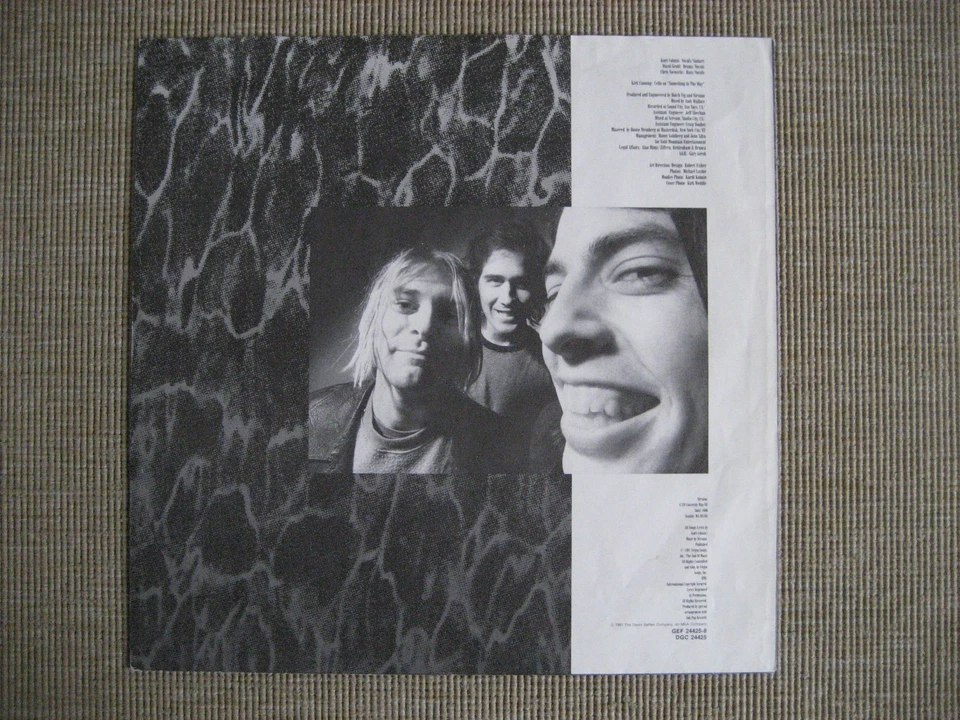 Nirvana – Nevermind - LP - EU/DE -  1991 - 2. Pressung - DGC 24425 / DGC 24425 - Image 3 of 4