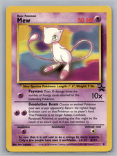 Mew 8 Promo Wizards Black Star Promos Pokemon Lightly Played
