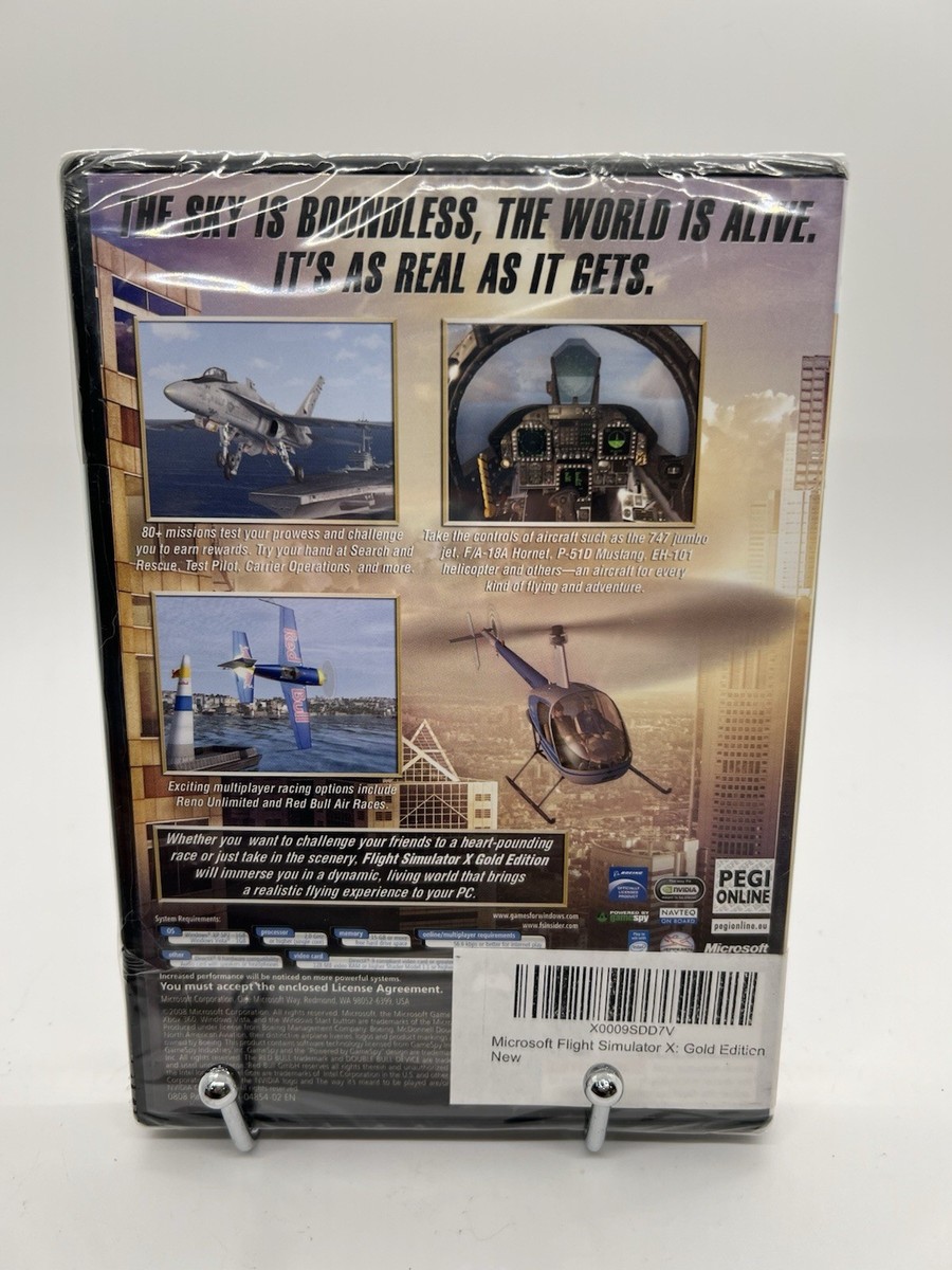 マイクロソフトフライトシミュレータX GoldEdition Flight Simulator X Gold Edition - Walmart.com