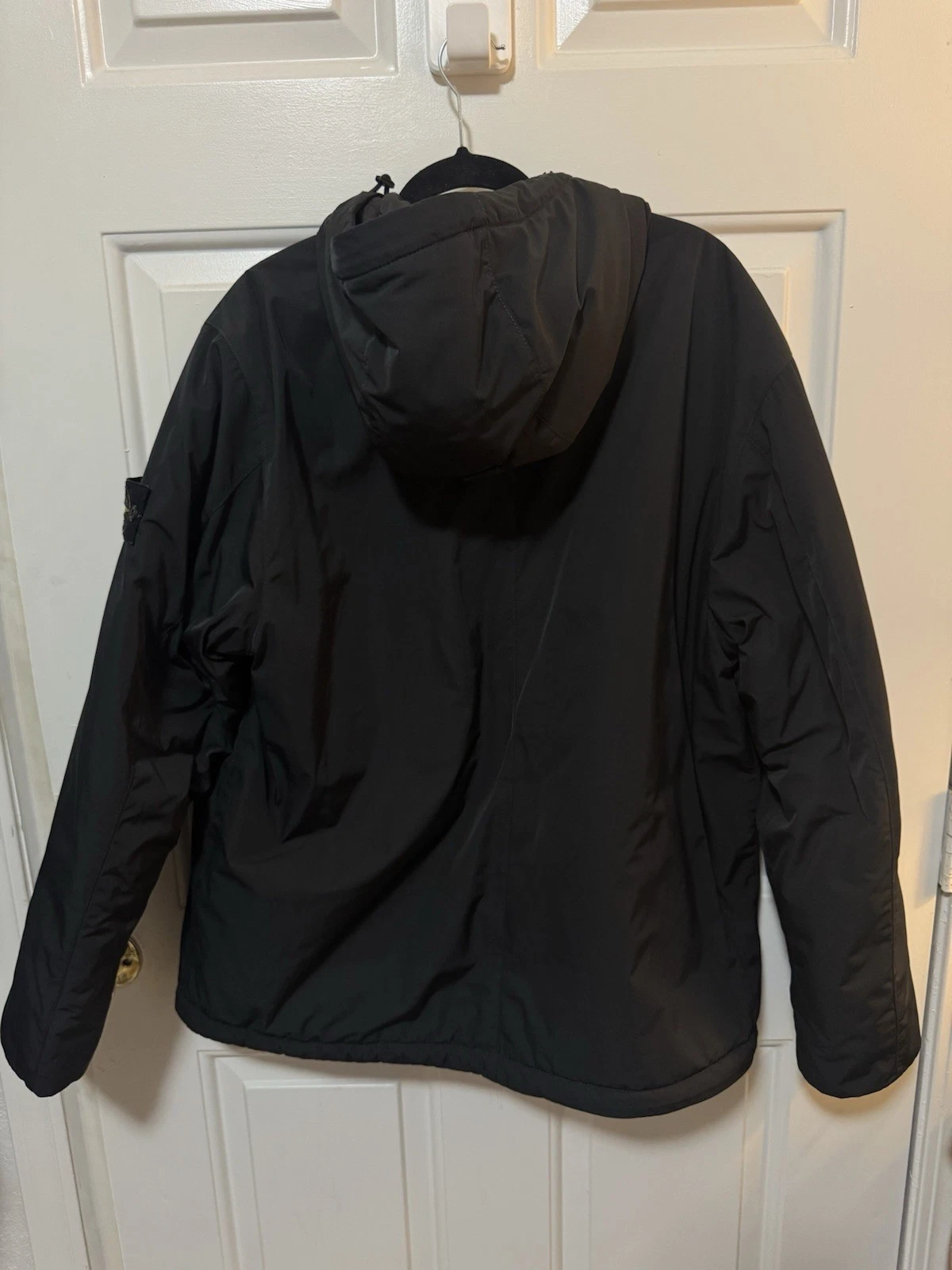 Stone Island Black 43426 Micro Twill Jacket Black Size XL Authentic LN $1065 - product detail image 7