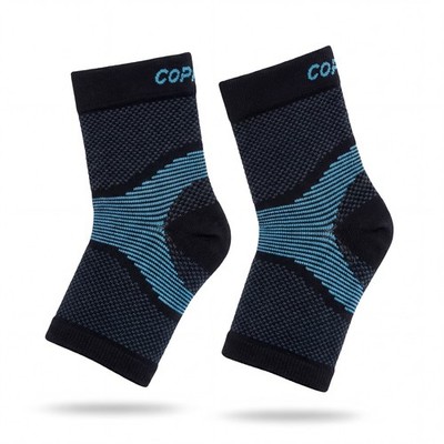 Copper Fit ICE Menthol Plantar Fascia Compression Foot Sleeve Arch Support
