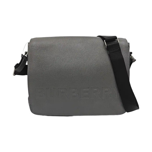 BURBERRY Burleigh Crossbody bags Leather Grey Free Shipping | Duties Paid