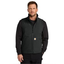 Carhartt Rain Defender Softshell Vest Mens XL Black OV6499-M Workwear NWT