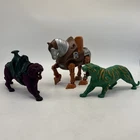 Vintage MOTU Masters Of The Universe Battle Cat Stridor & Panthor Lot 1981!
